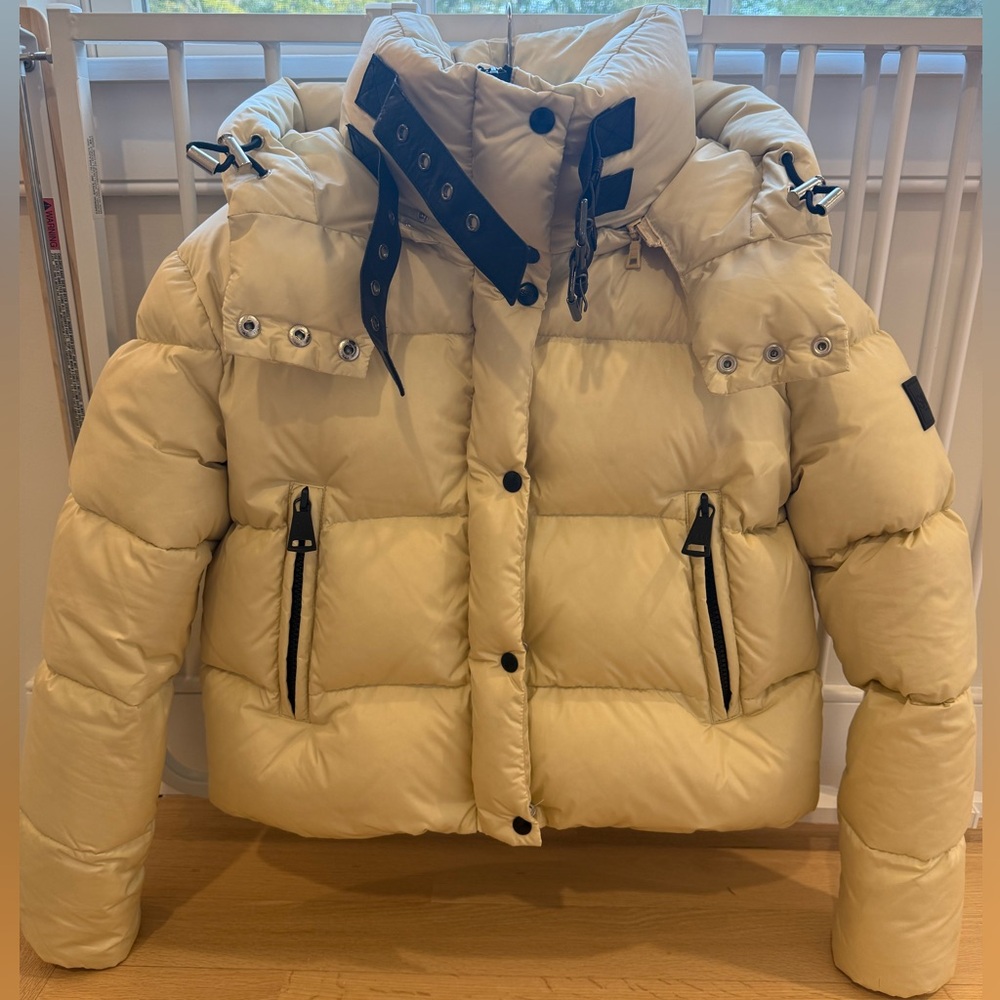 SAM NY Cream Down Puffer Jacket
